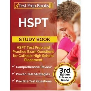 Study Book: HSPT Test Prep and Practice Exam Questions for Catholic High School